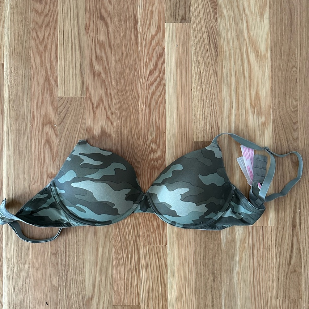 Camo Underwire Bra - image 1